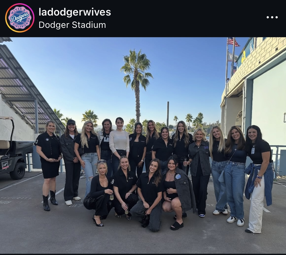 ドジャース夫人会のインスタグラムから