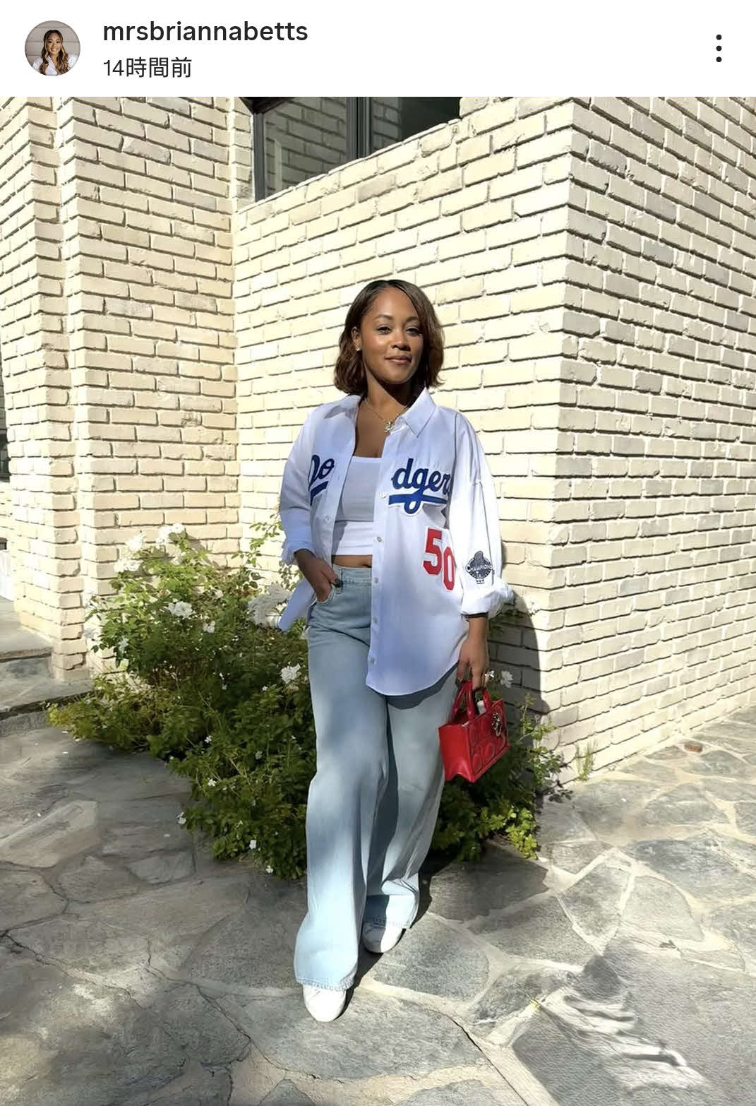 ブリアンナ夫人のインスタグラムから