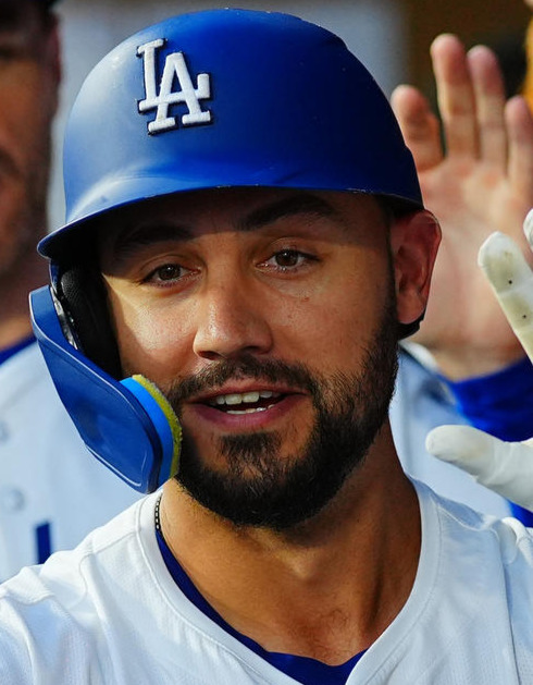 ドジャースのマイケル・コンフォート（2025年撮影）