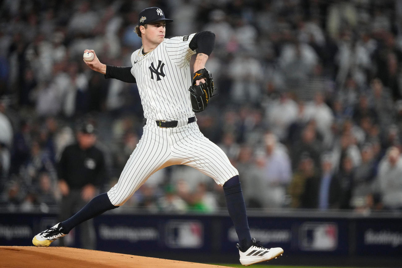 先発したヤンキースのシュリトラー（AP）