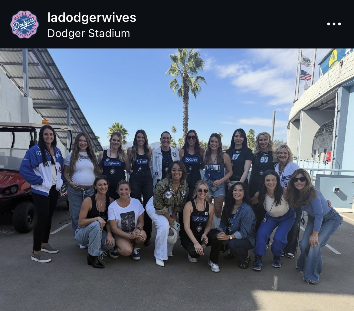 ドジャース夫人会のインスタグラムから