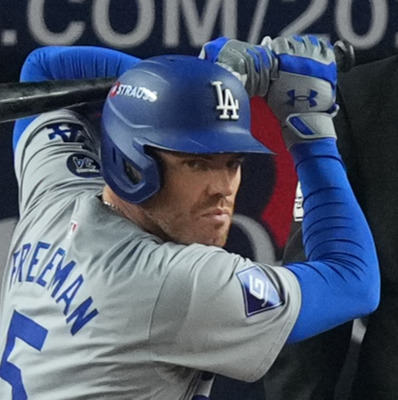 ドジャースのフレディ・フリーマン（2024年撮影）