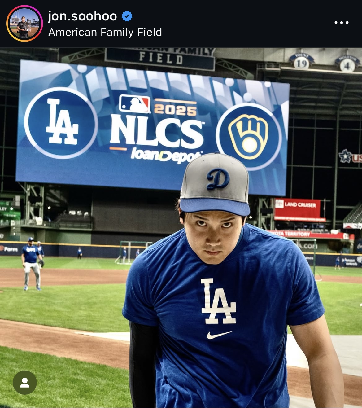 ジョン・スーフー氏のインスタグラムから