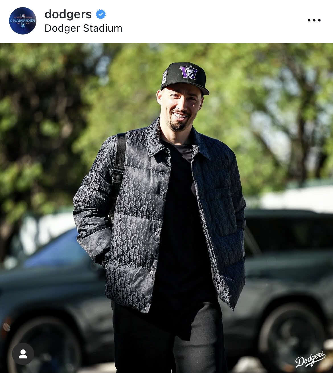 ドジャース公式インスタグラムから