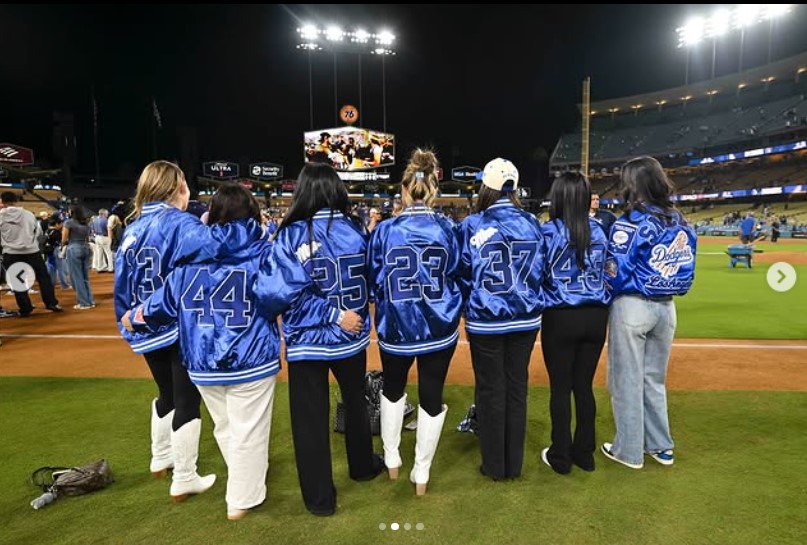 ドジャース夫人会のインスタグラムから