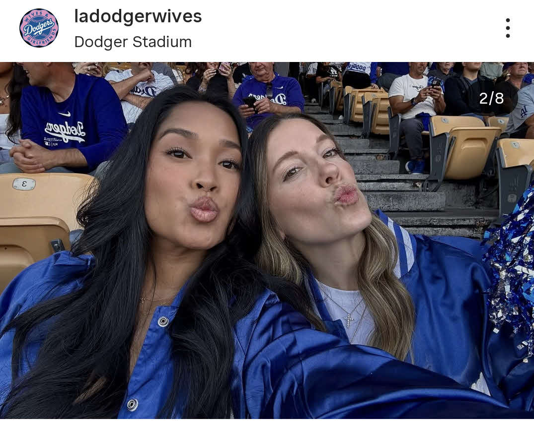 ドジャース夫人会のインスタグラムから