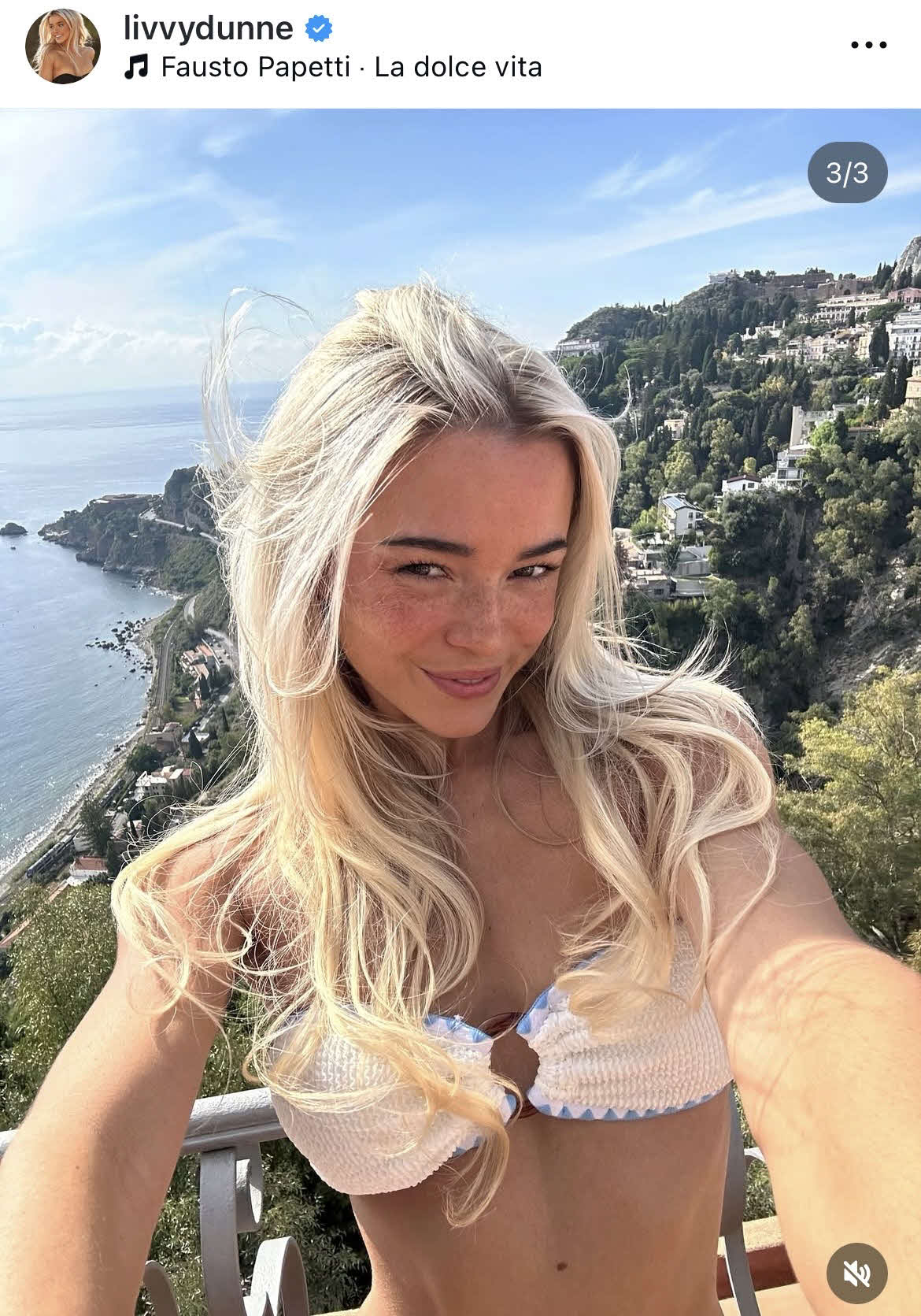 オリビア・ダンさんのインスタグラムから