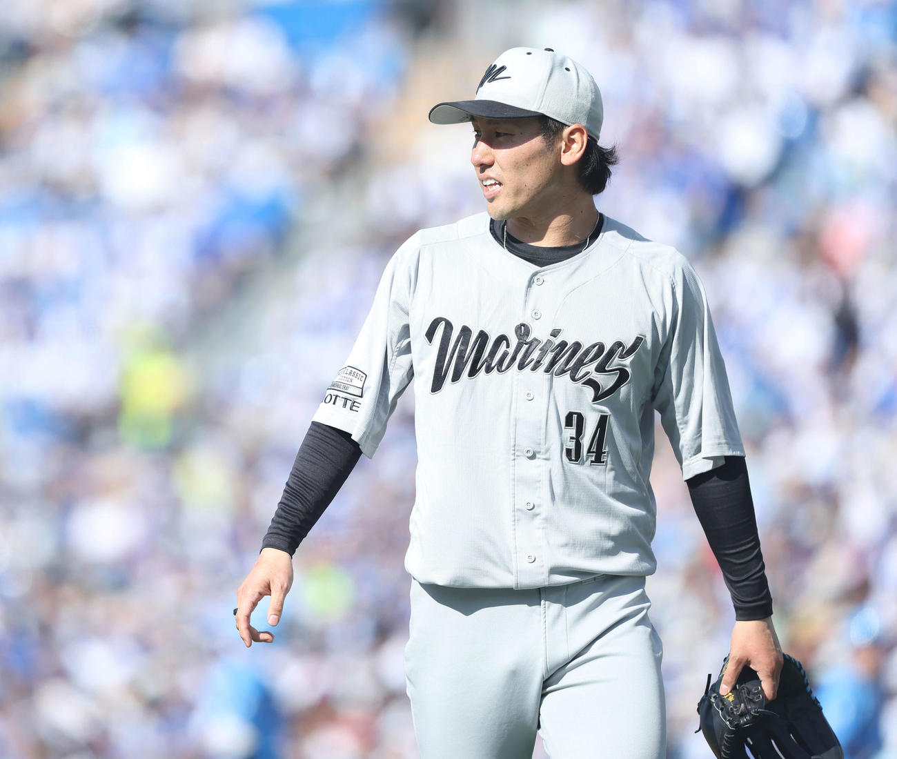 ロッテ高野脩汰（2025年6月撮影）