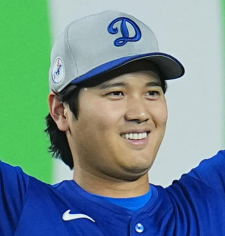 ドジャース大谷翔平（2025年10月24日撮影）