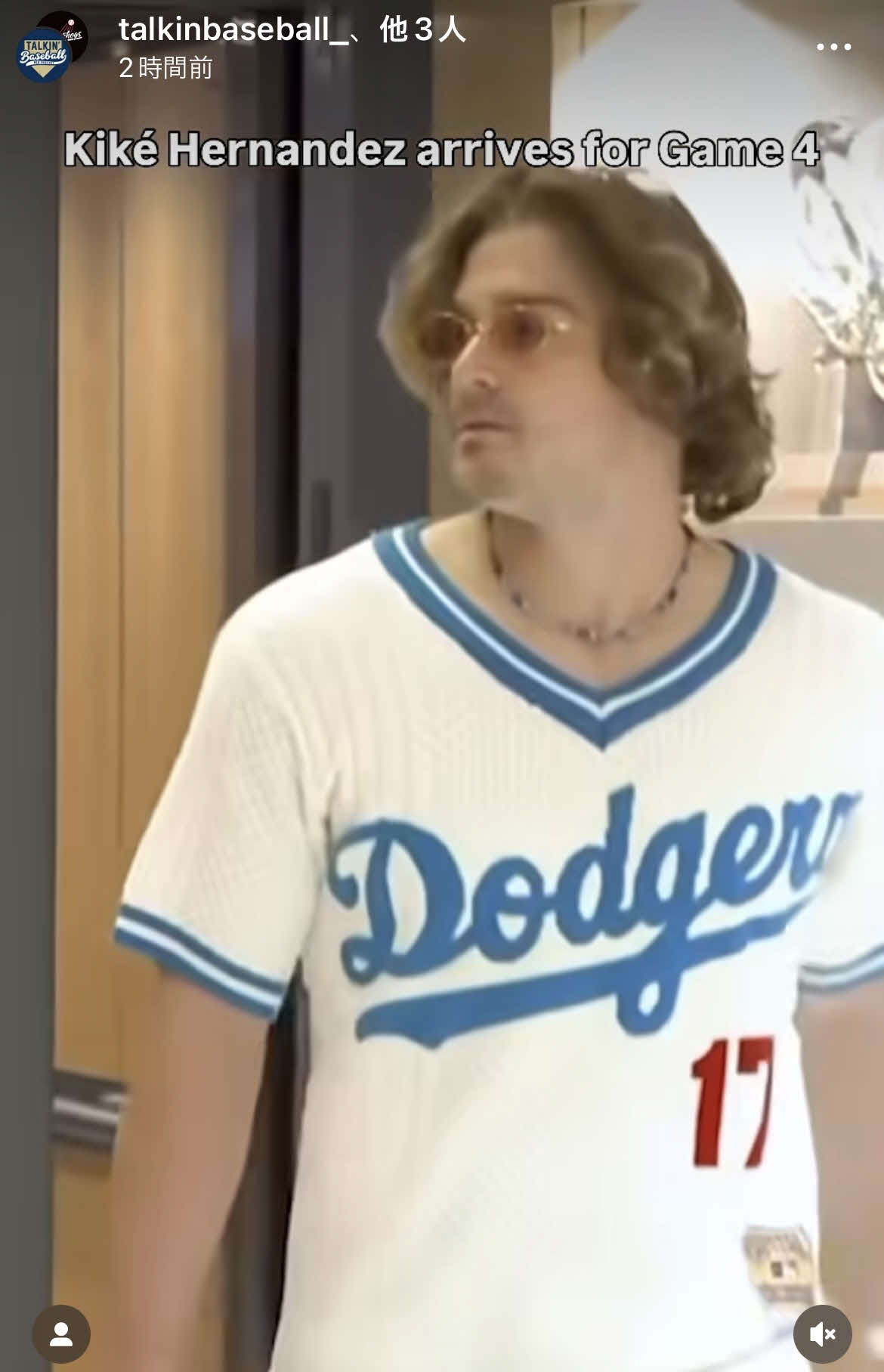 MLB Podcast「Talkin' Baseball」の公式インスタグラムから