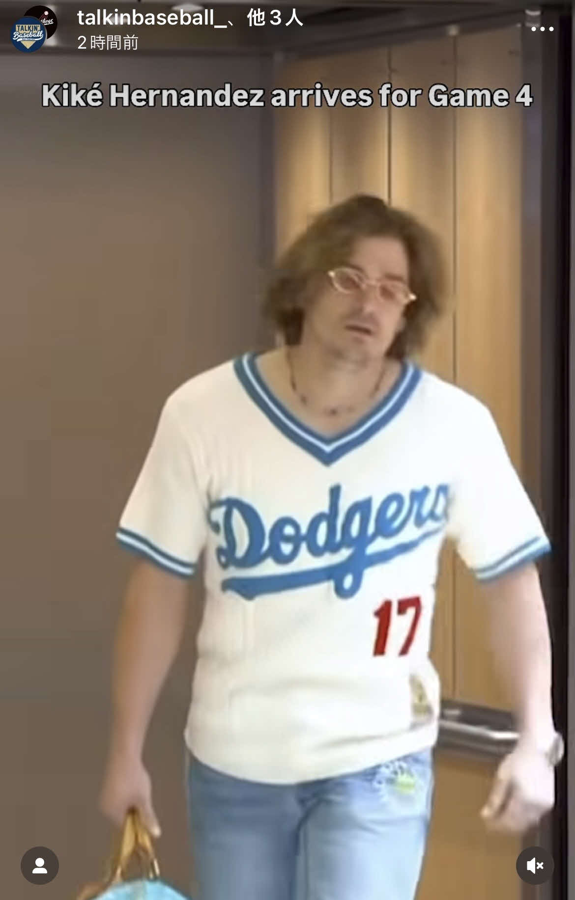 MLB Podcast「Talkin' Baseball」の公式インスタグラムから