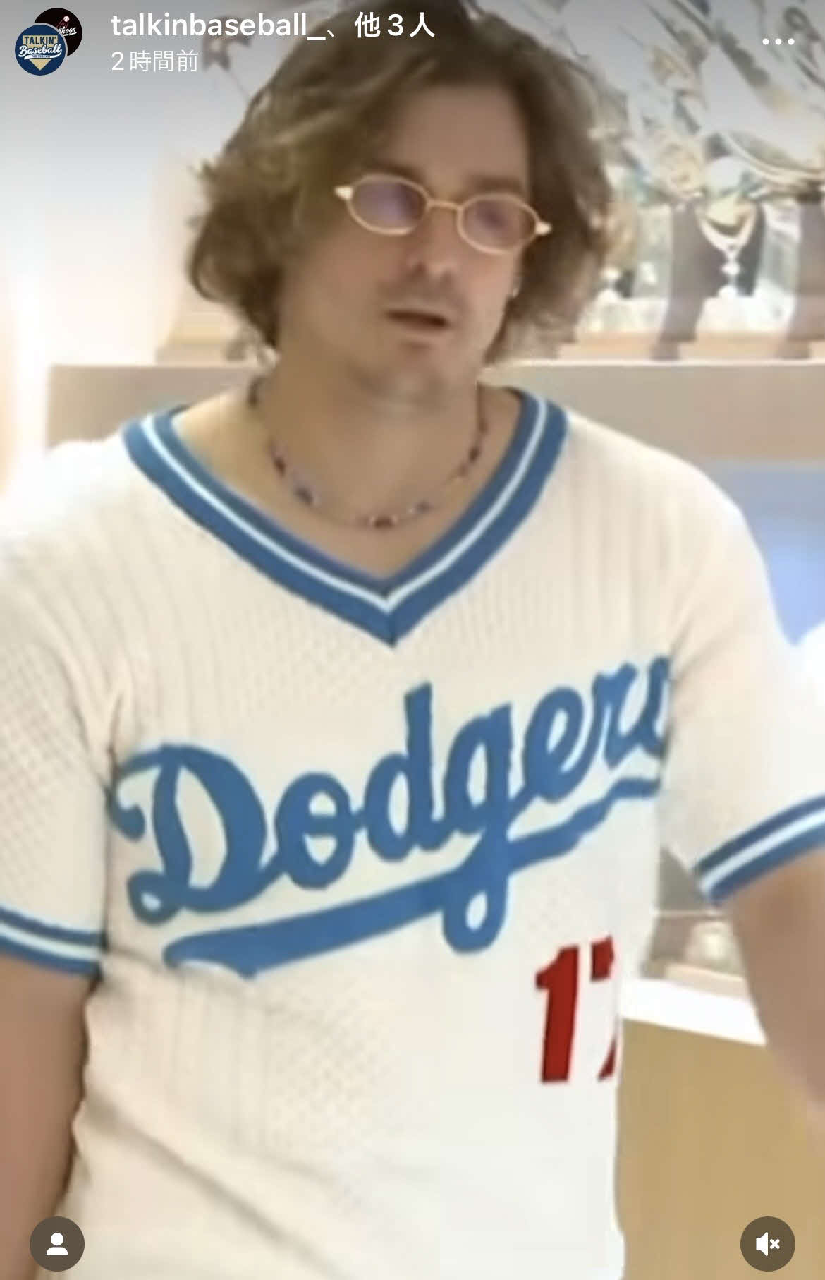MLB Podcast「Talkin' Baseball」の公式インスタグラムから
