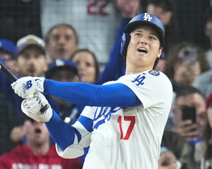 ドジャース大谷翔平（2025年撮影）