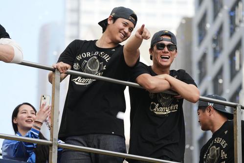 大谷翔平「パレードでみんなと喜べるのが何より素晴らしい経験」山本