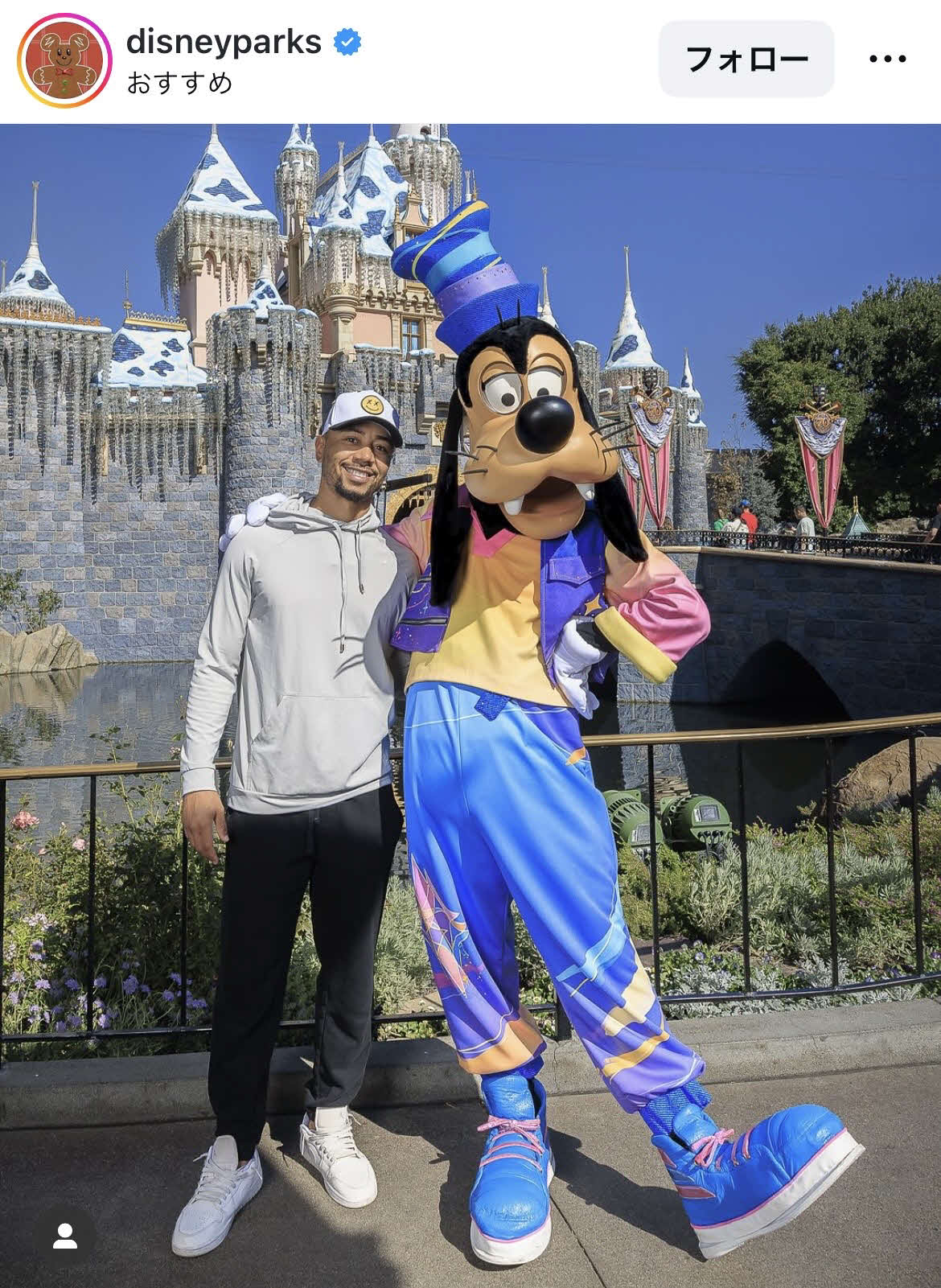 ディズニーパーク公式インスタグラムから
