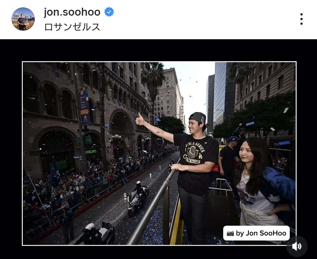 スーフー氏のインスタグラムから