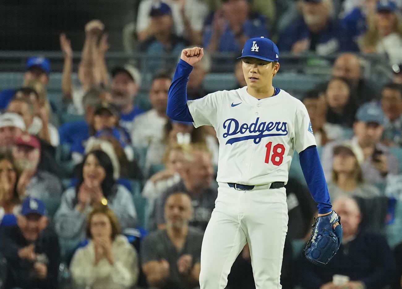 山本由伸（2025年10月8日撮影）