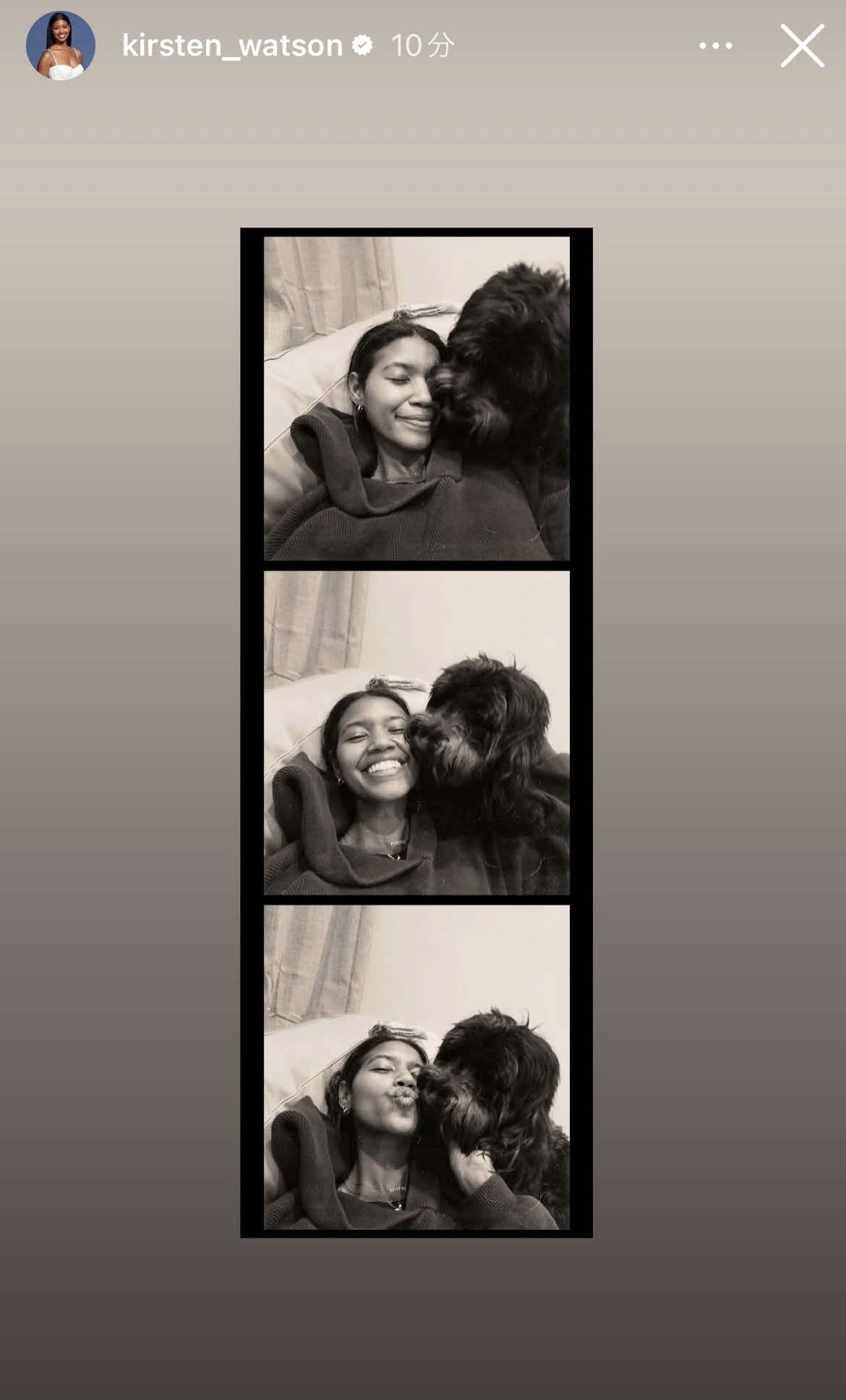 ワトソンさんのインスタグラムから