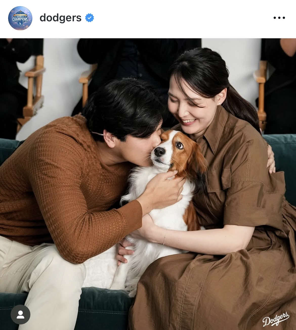 ドジャース公式インスタグラム
