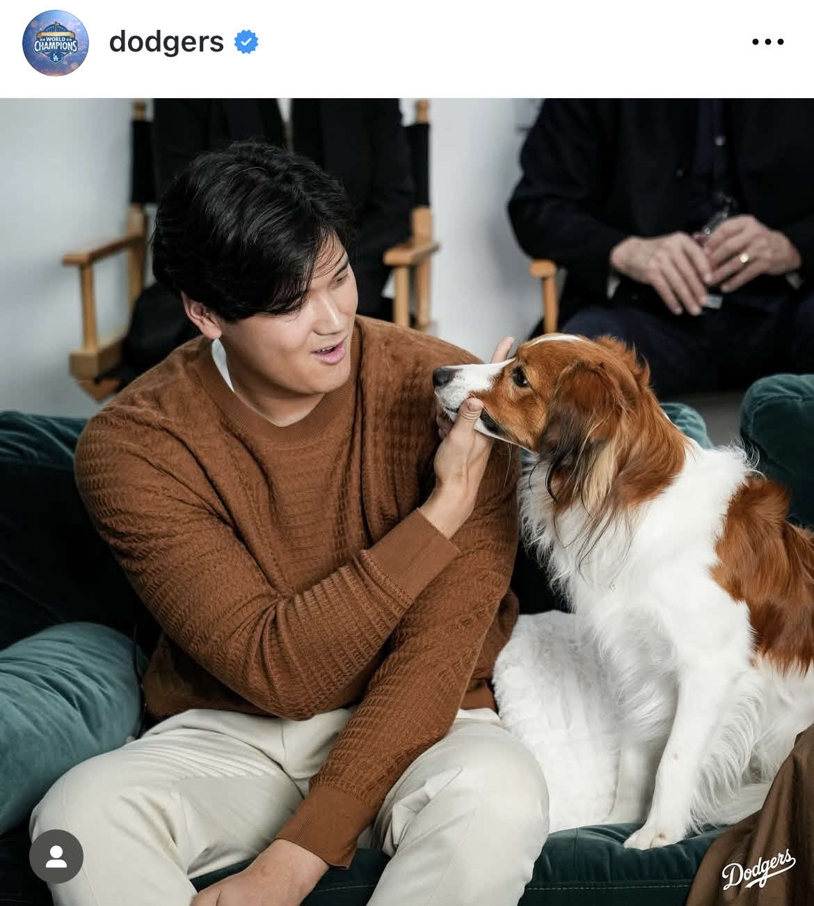 ドジャース公式インスタグラム