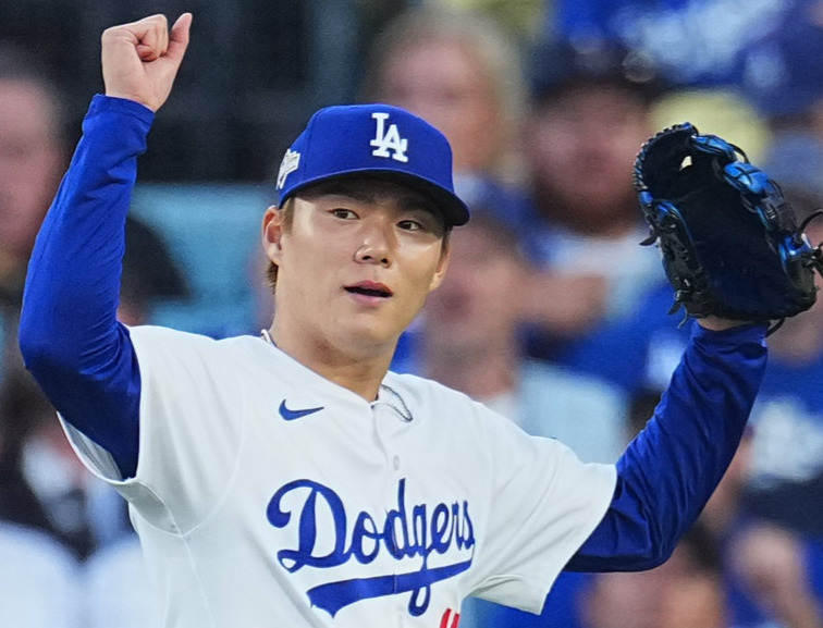 ドジャース山本由伸（2025年10月撮影）