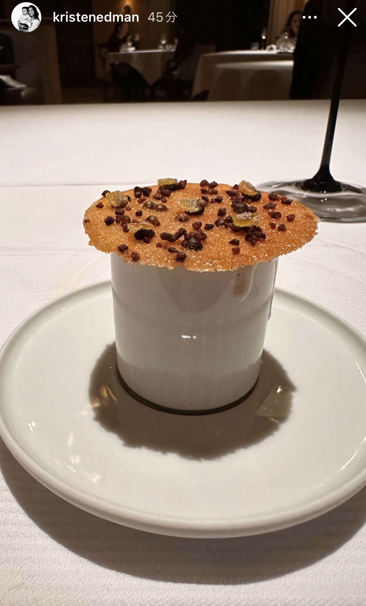 エドマンの妻クリスティン夫人のインスタグラムから