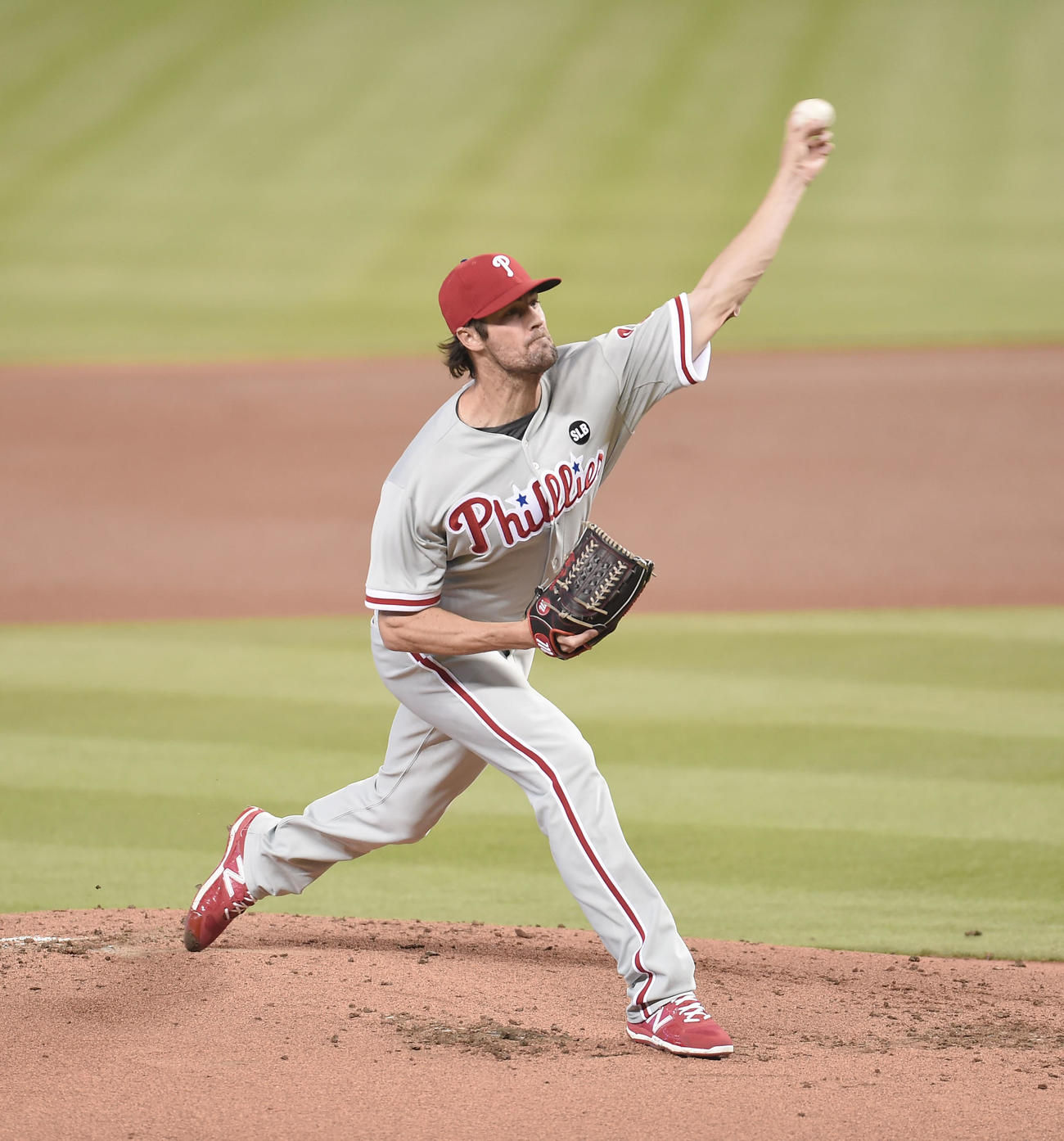 フィリーズなどで通算163勝を挙げた左腕コール・ハメルズ氏（2015年5月撮影）