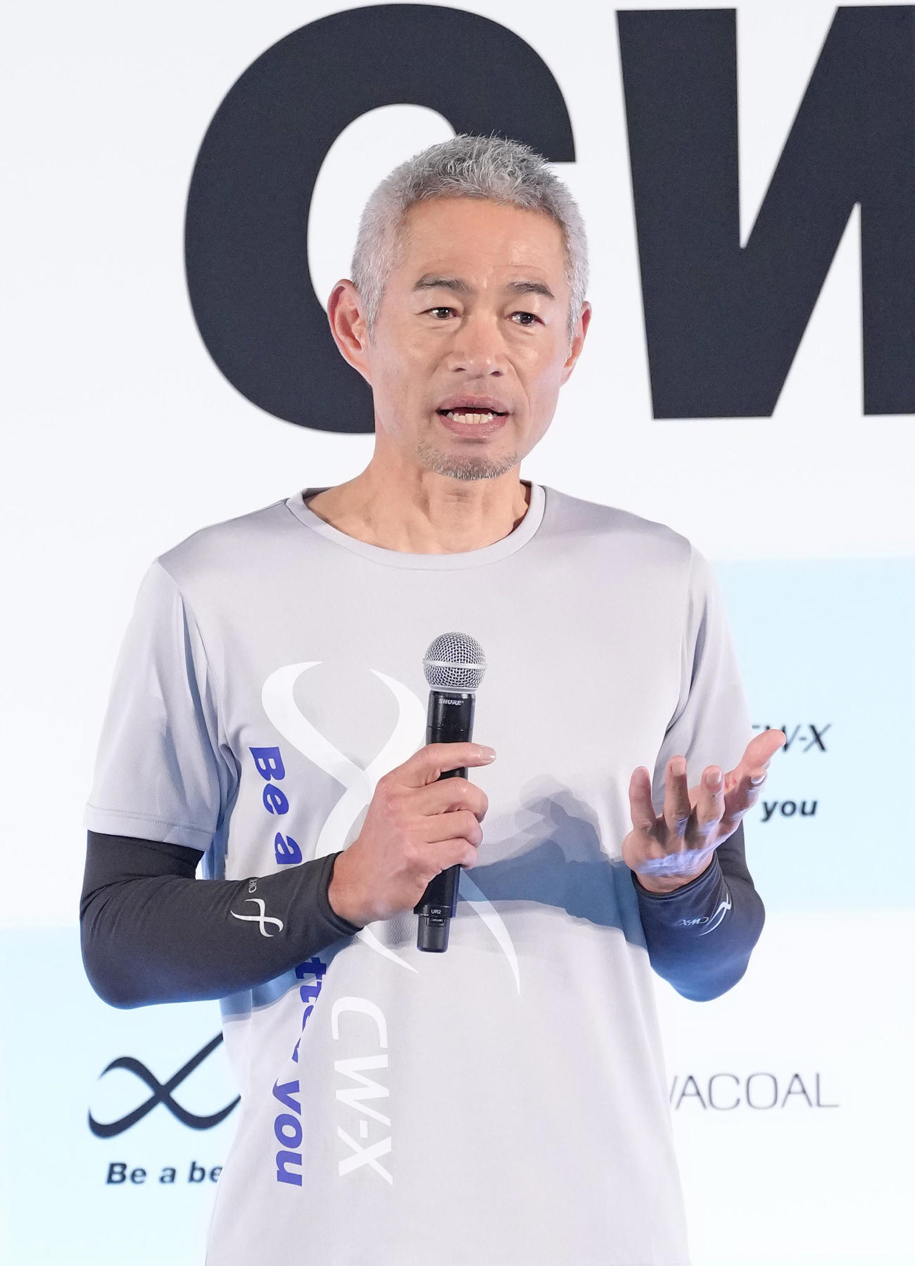 イベントに登場したイチロー氏（撮影・足立雅史）