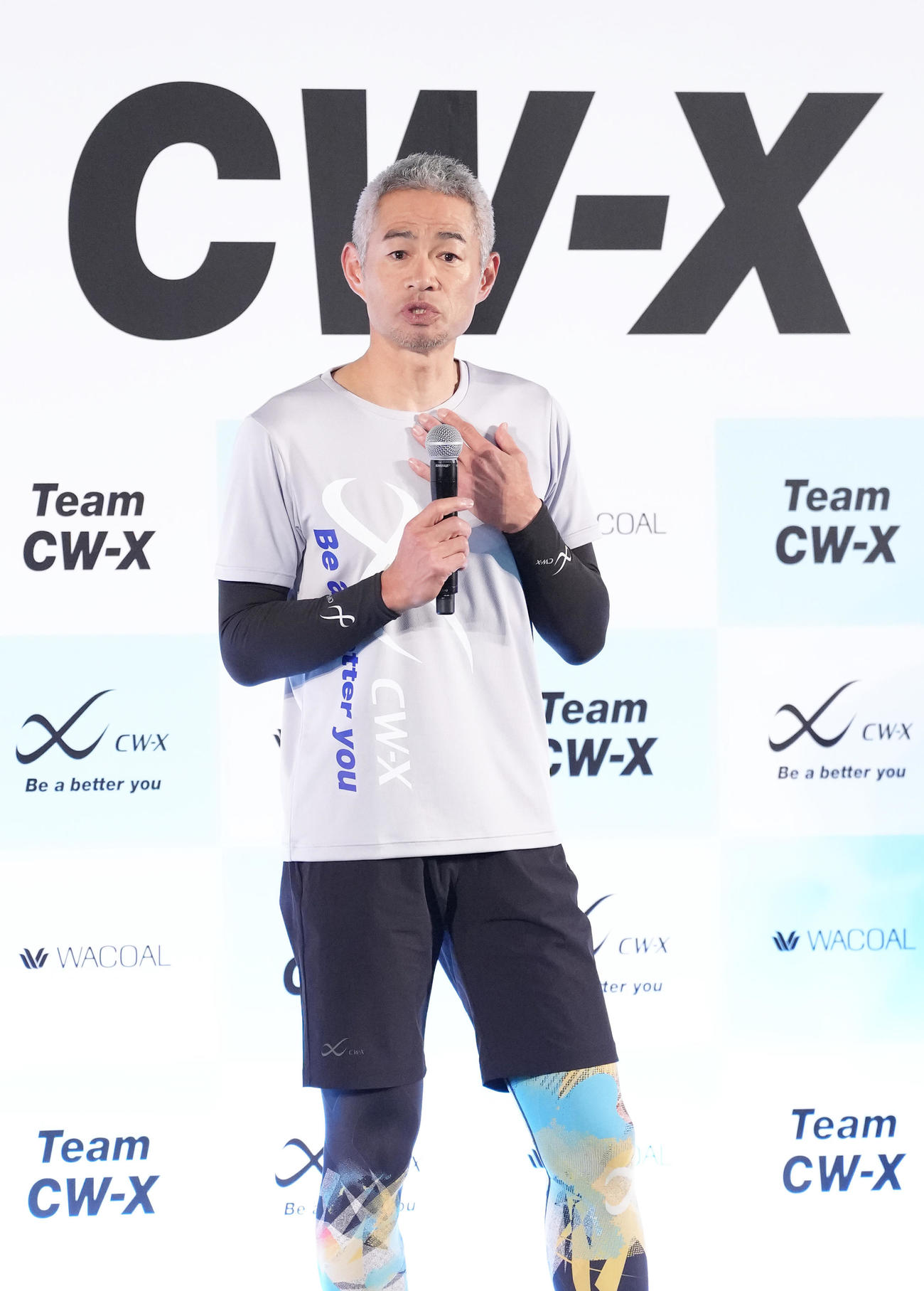 イベントに登場したイチロー氏（撮影・足立雅史）