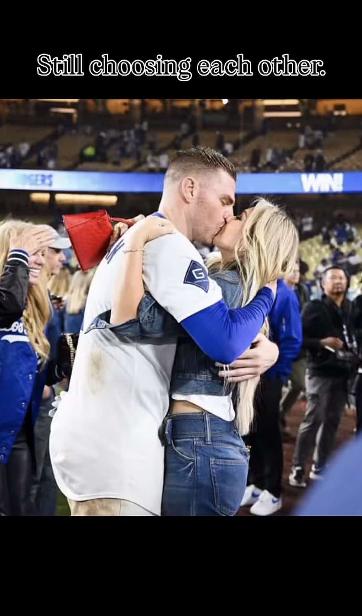 フリーマンの妻チェルシー夫人のインスタグラムから