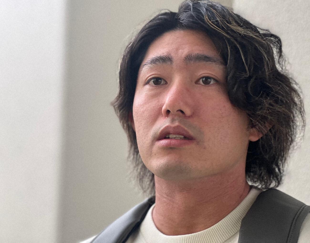 25年11月10日　ポスティングシステムでの米挑戦が正式決定し、報道対応する今井達也