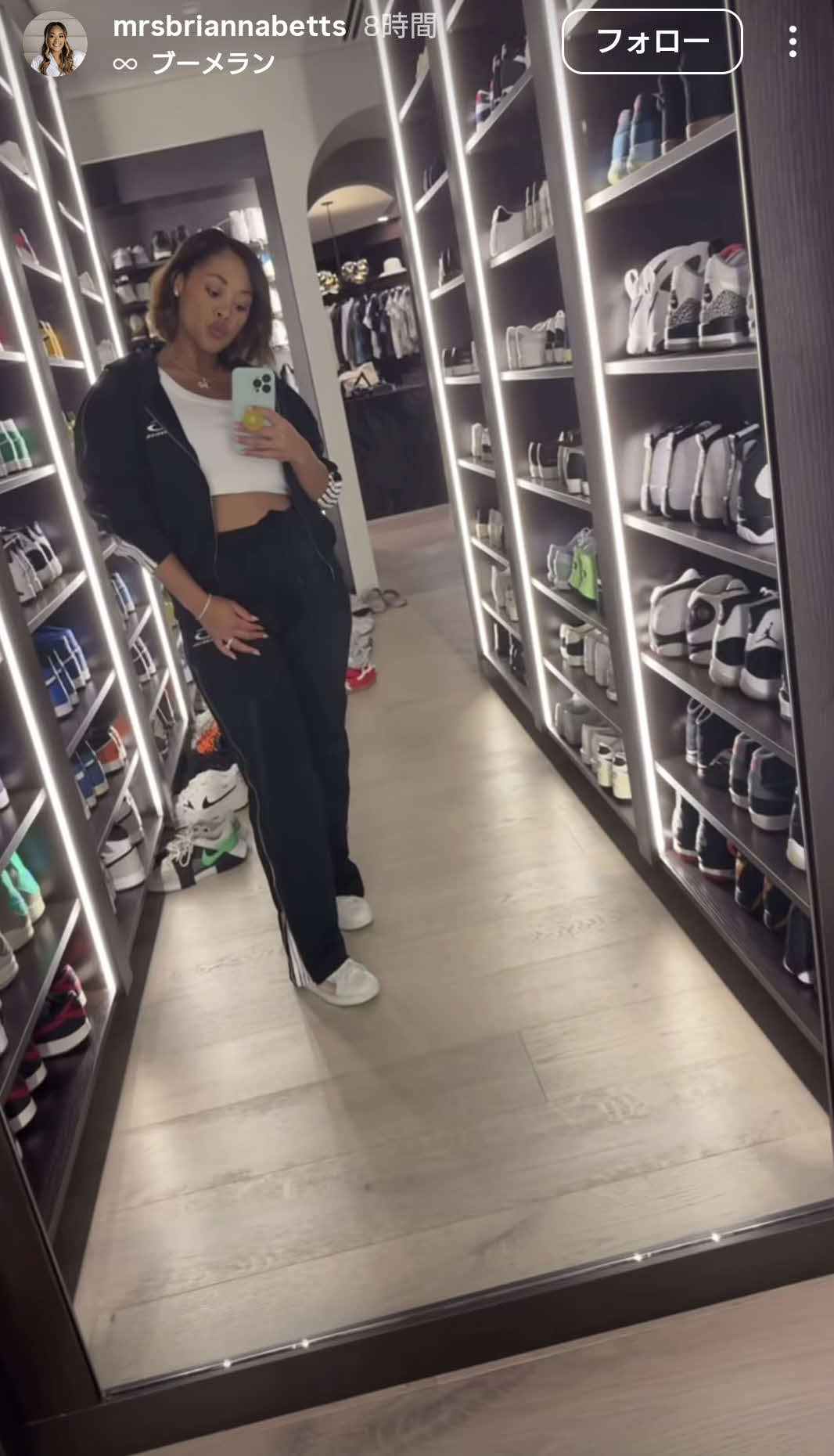 ブリアンナ夫人のインスタグラムから
