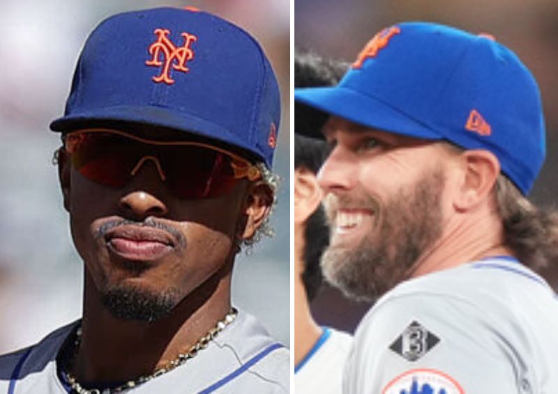 左からメッツのフランシスコ・リンドア、ジェフ・マクニール