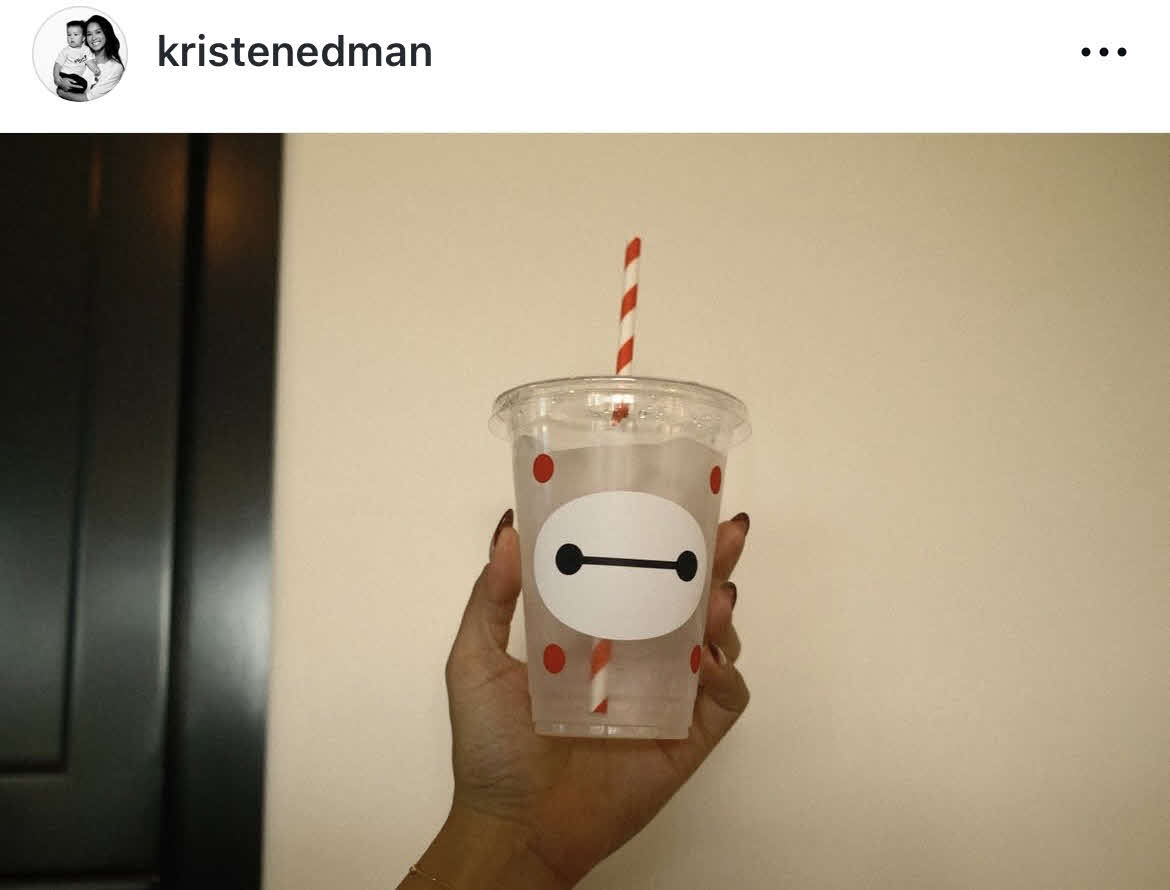 エドマンの妻クリスティン夫人のインスタグラムから