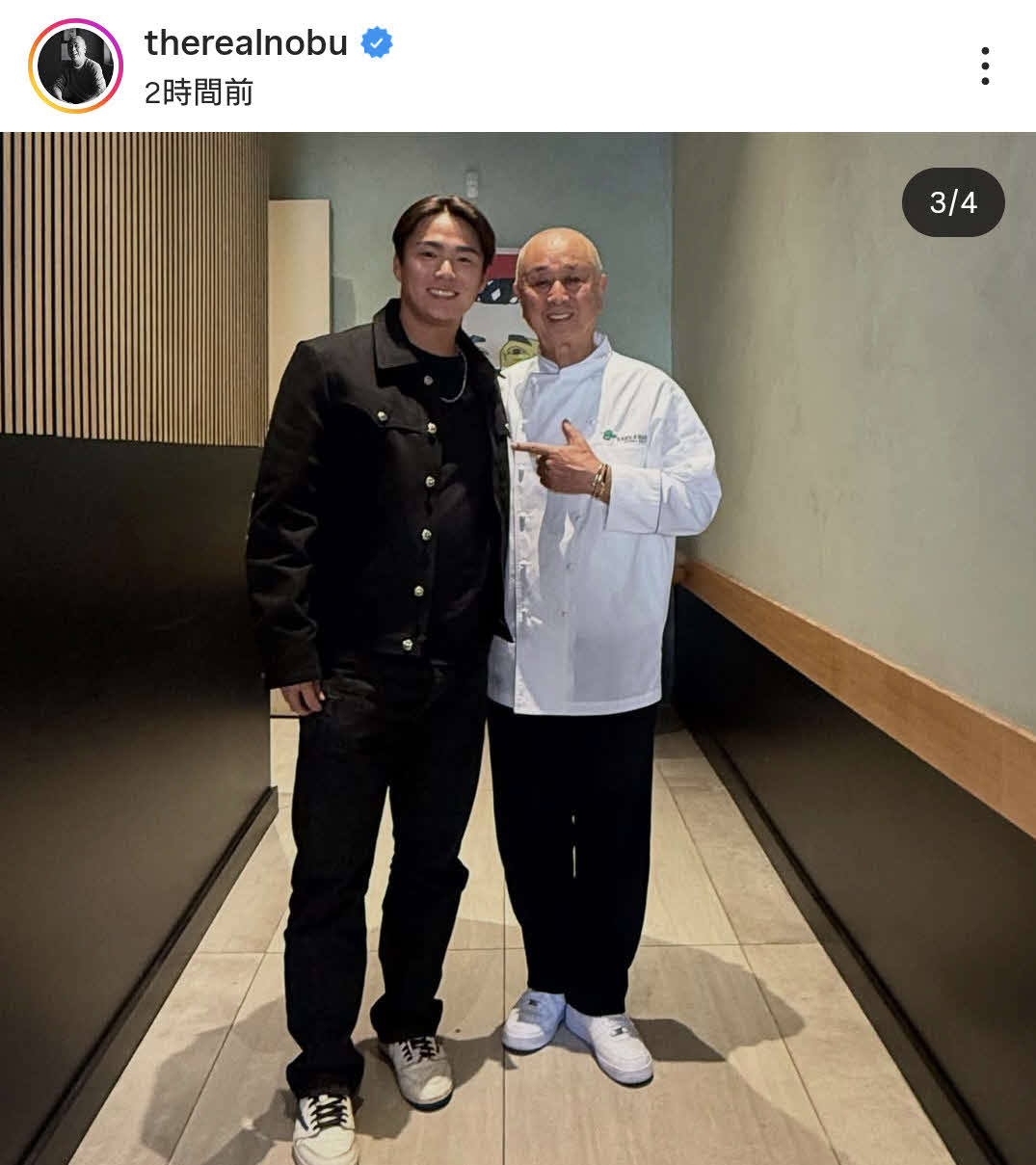 松久信幸氏のインスタグラムから