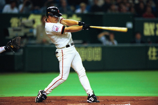00年11月の日米野球に出場した米野球殿堂入りしたジェフ・ケント氏