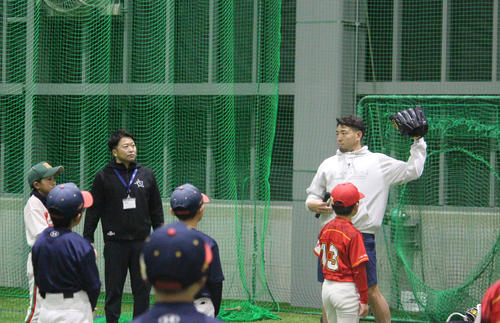 菊池雄星「岩手の野球盛り上がると確信」故郷で大谷翔平の後輩たちを