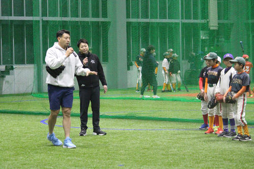 菊池雄星「岩手の野球盛り上がると確信」故郷で大谷翔平の後輩たちを