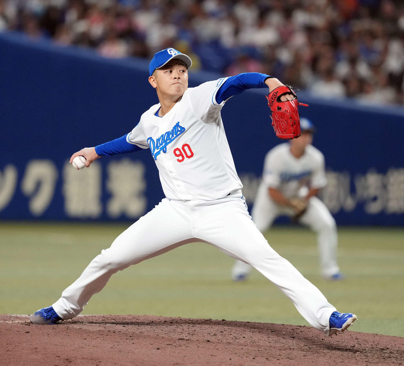 中日松山晋也（2025年撮影）