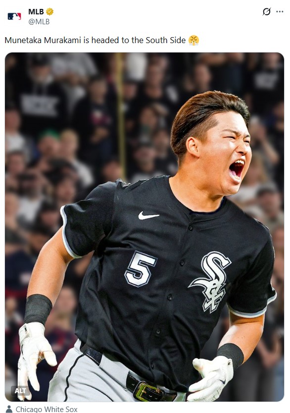 MLB公式Xから
