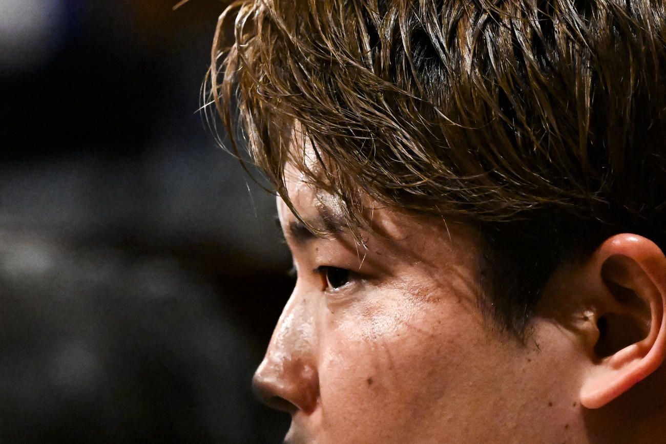 入団会見するホワイトソックス村上宗隆（ロイター）