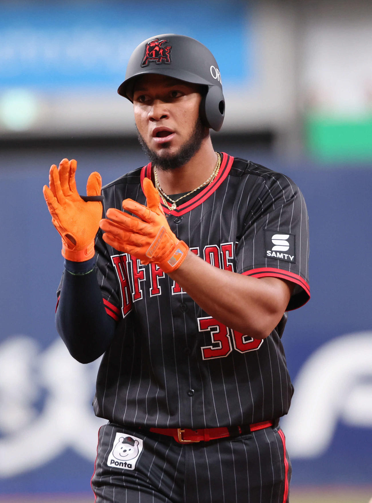 前オリックスのエドワード・オリバレス（2025年8月撮影）
