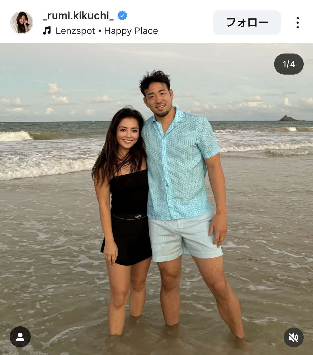 深津瑠美さんのインスタグラムから