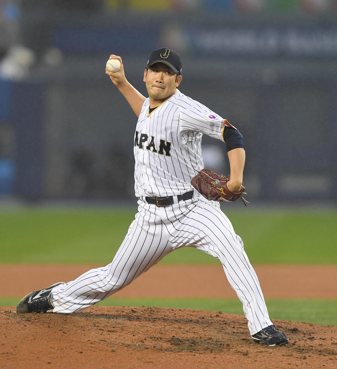 WBC準決勝の米国戦に先発した菅野（2017年3月撮影）
