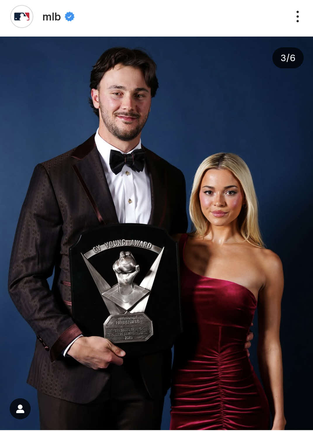 MLBの公式インスタグラムから