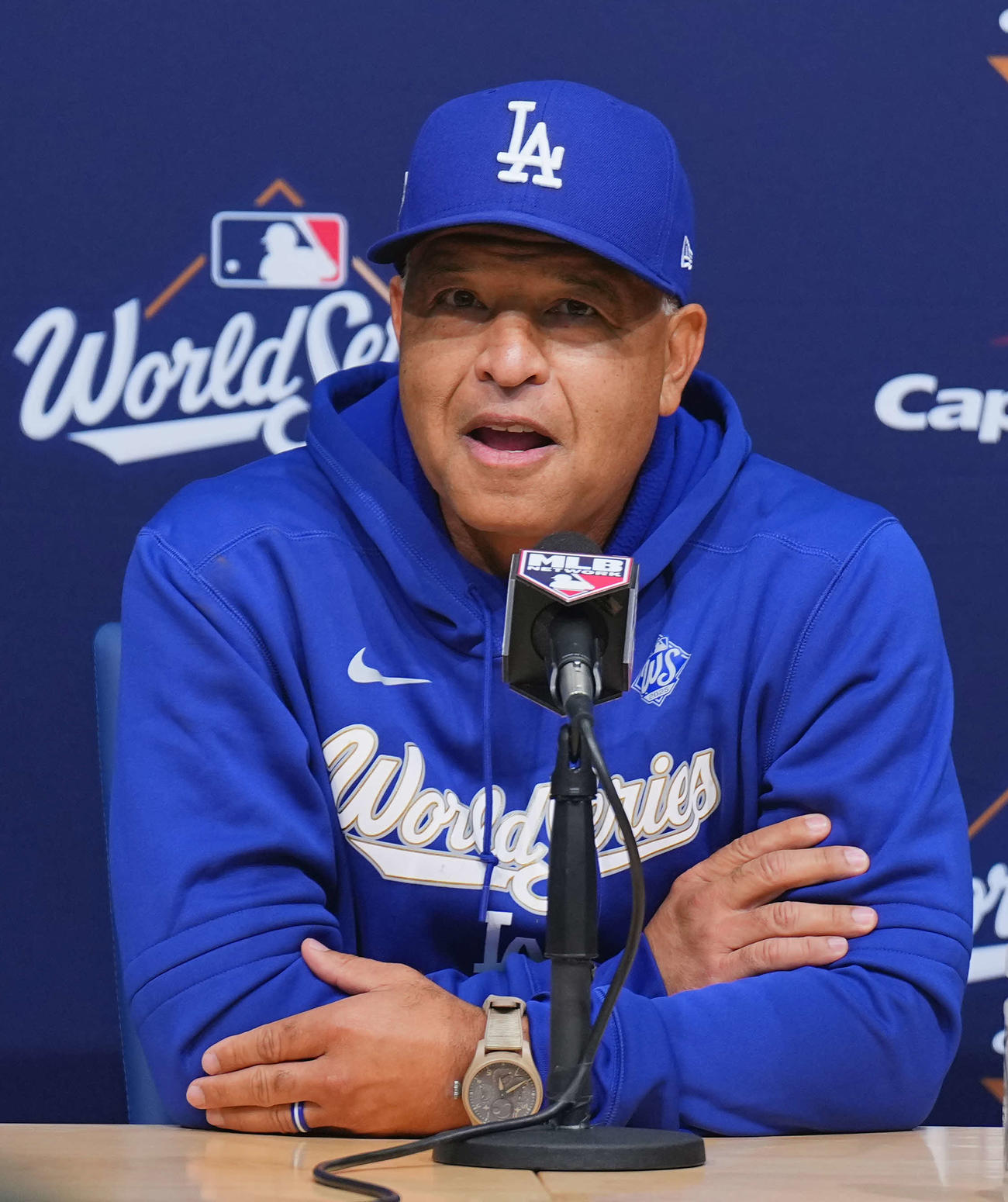ドジャースのロバーツ監督（2025年10月）