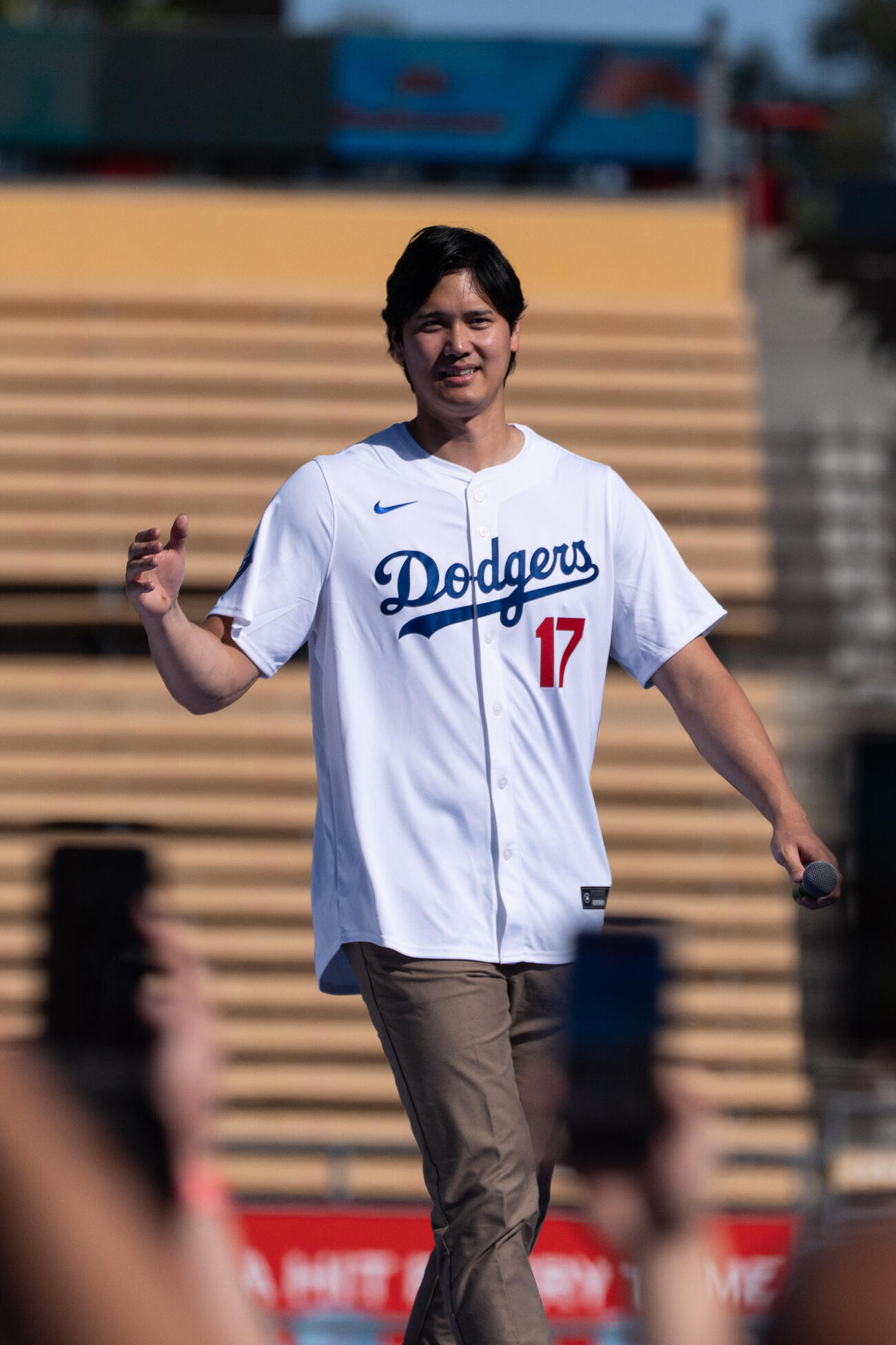 「ドジャーフェスト」に参加した大谷翔平（AP）