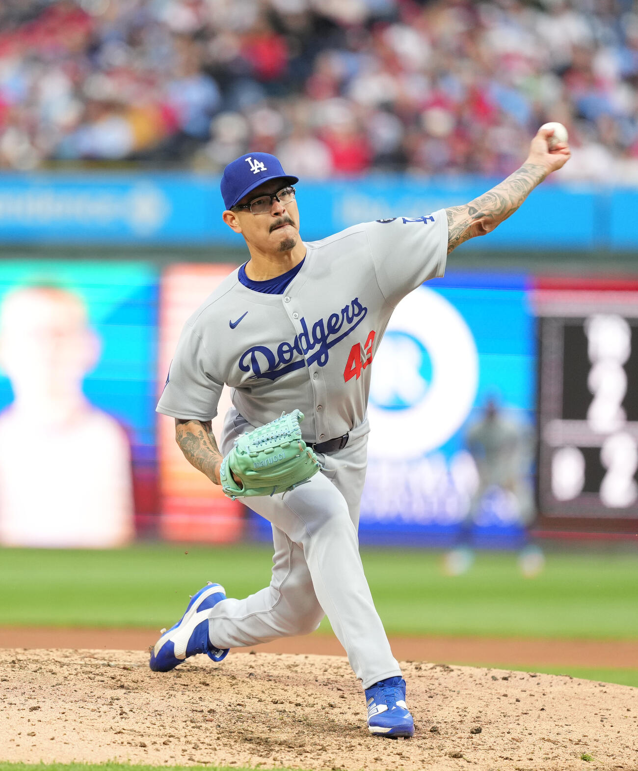 ドジャースのフランク・バンダ（2025年4月撮影）