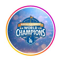 ドジャースのインスタグラムから
