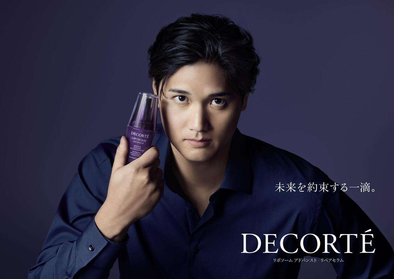 コーセーの新CMに出演するドジャース大谷翔平（コーセー提供）
